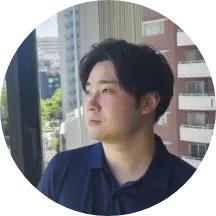 20代男性社員の写真